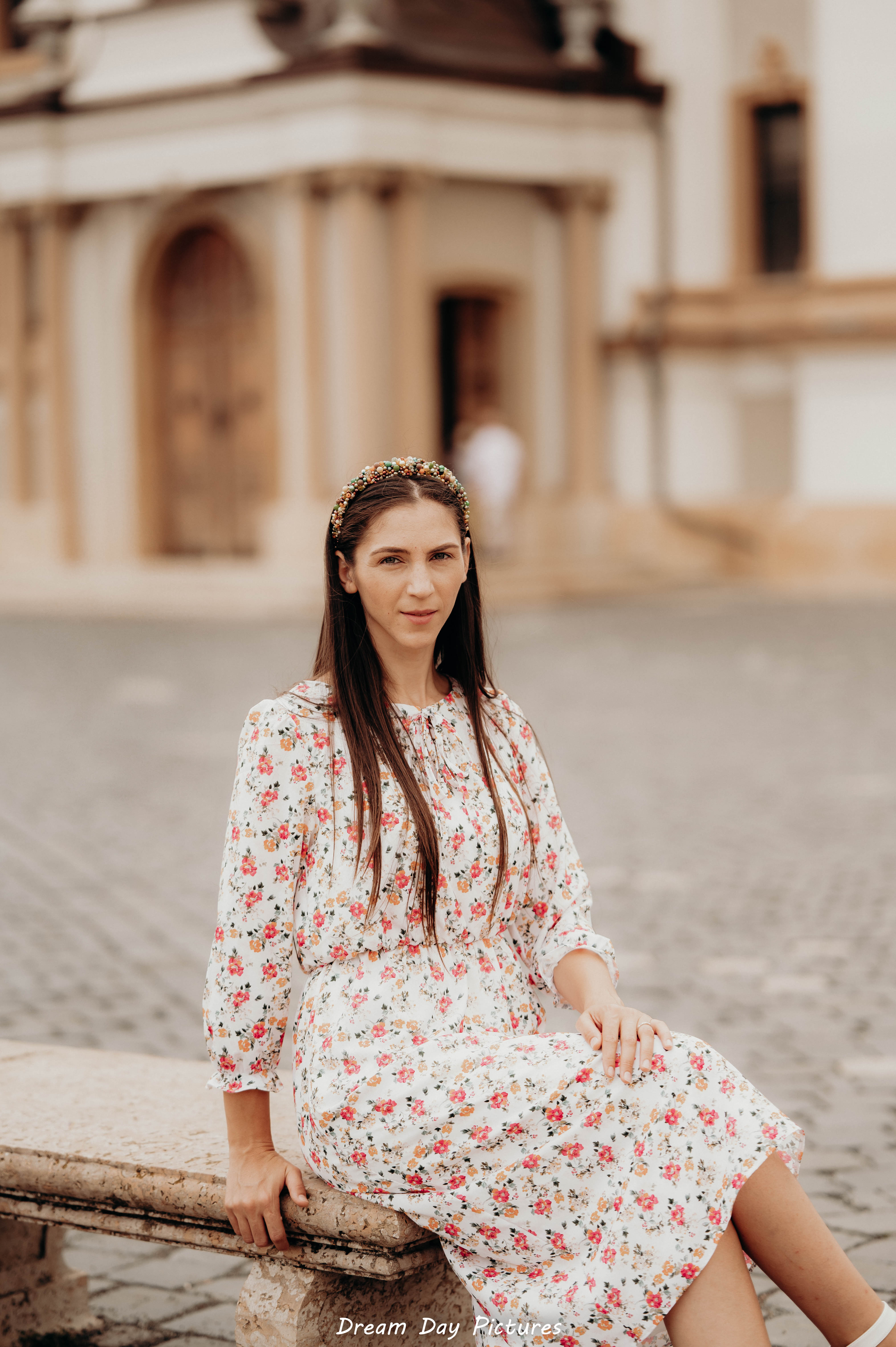 Rochie cu imprimeu floral