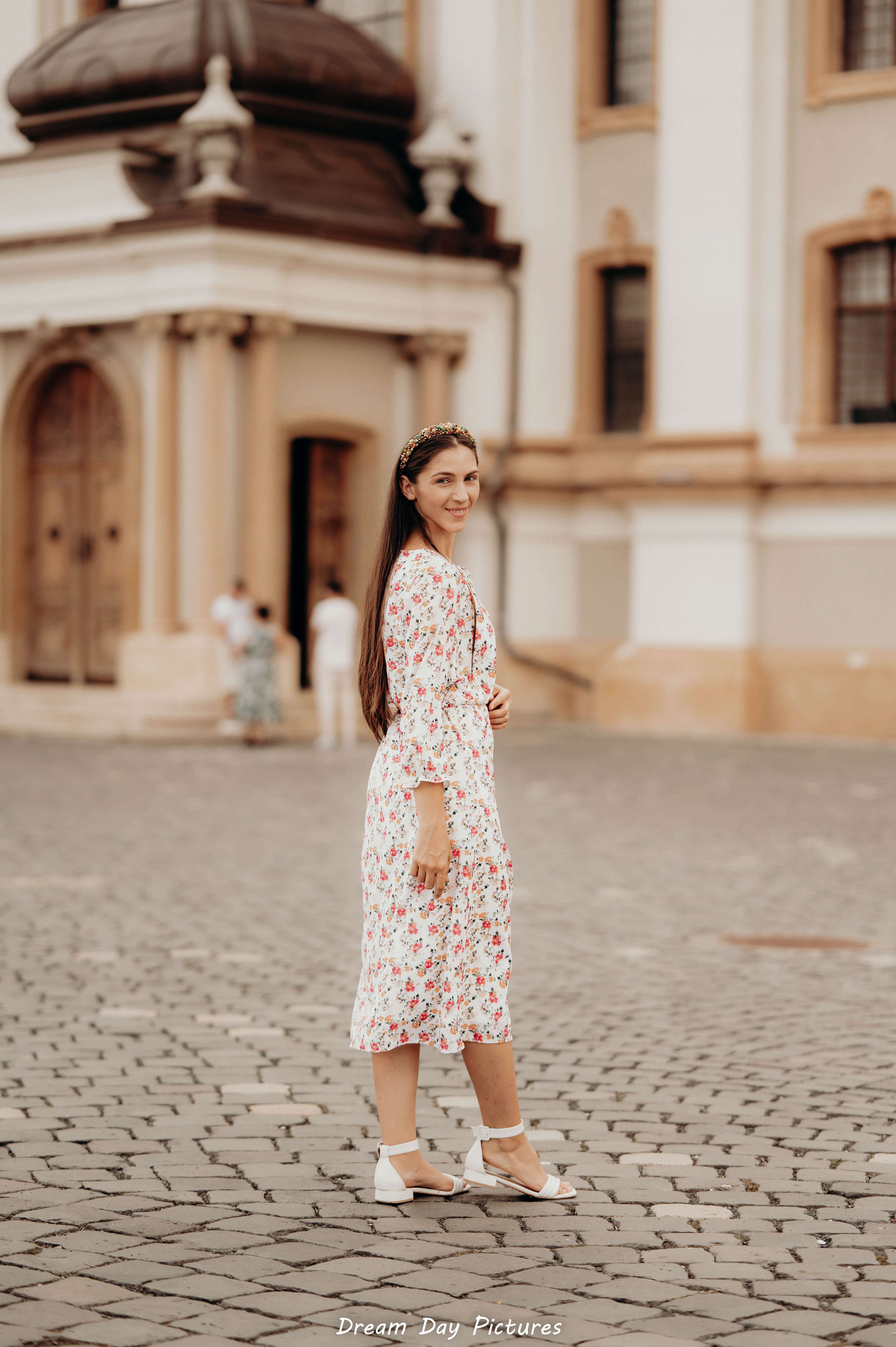 Rochie cu imprimeu floral