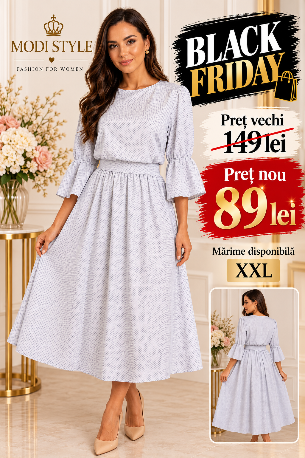 Rochie cu buline