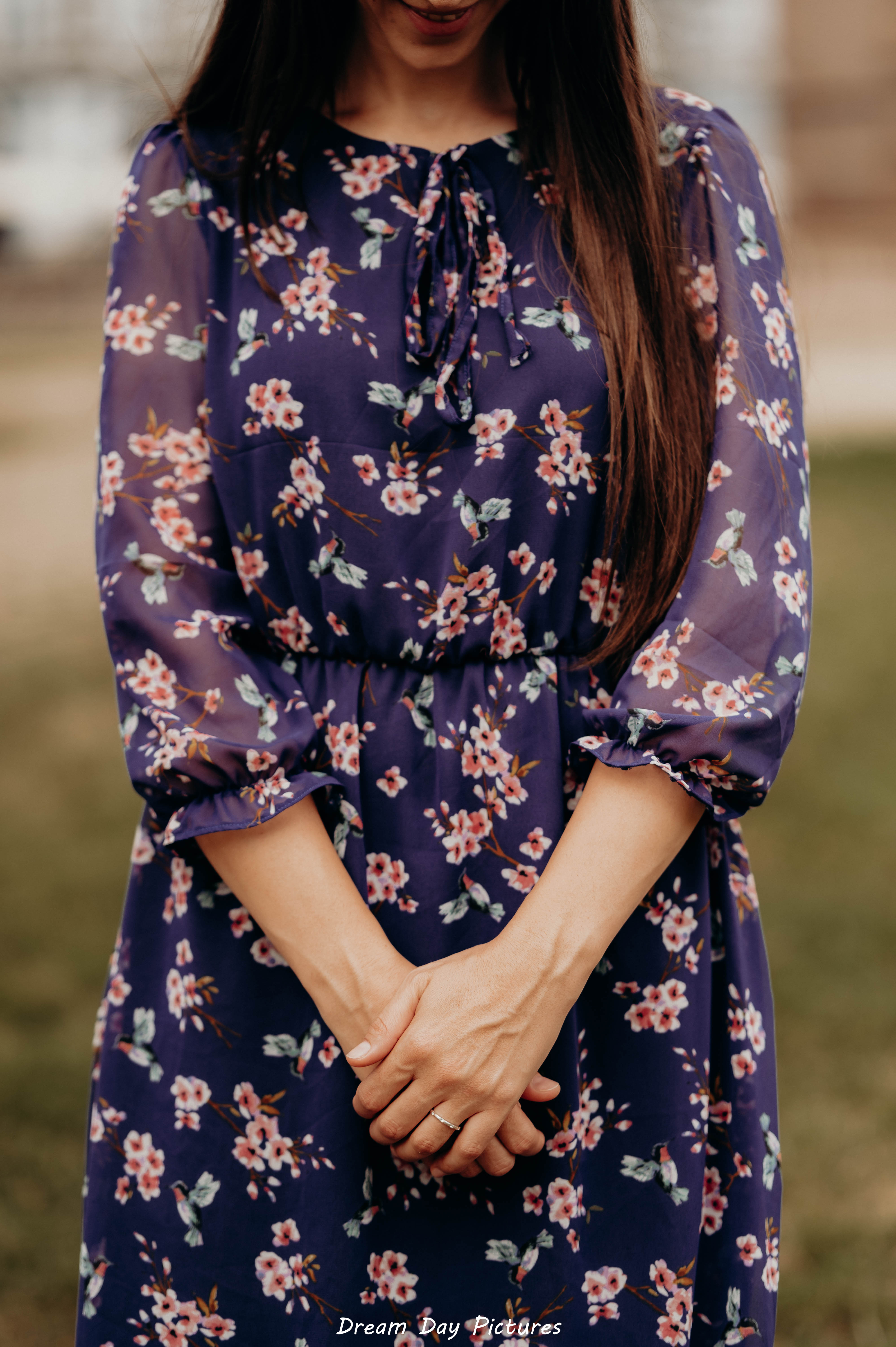 Rochie elegantă cu imprimeu floral