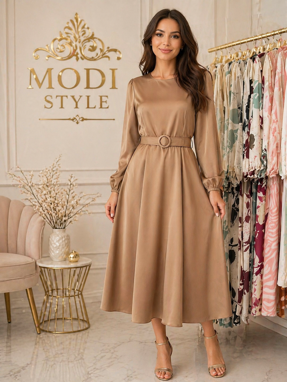 Rochie elegantă din tafta