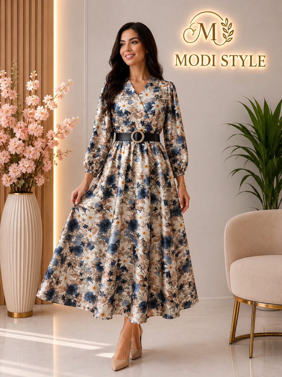 Rochie elegantă din satin