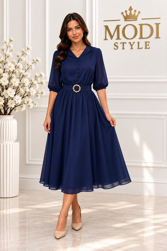 Rochie elegantă mărime mare-blumarin