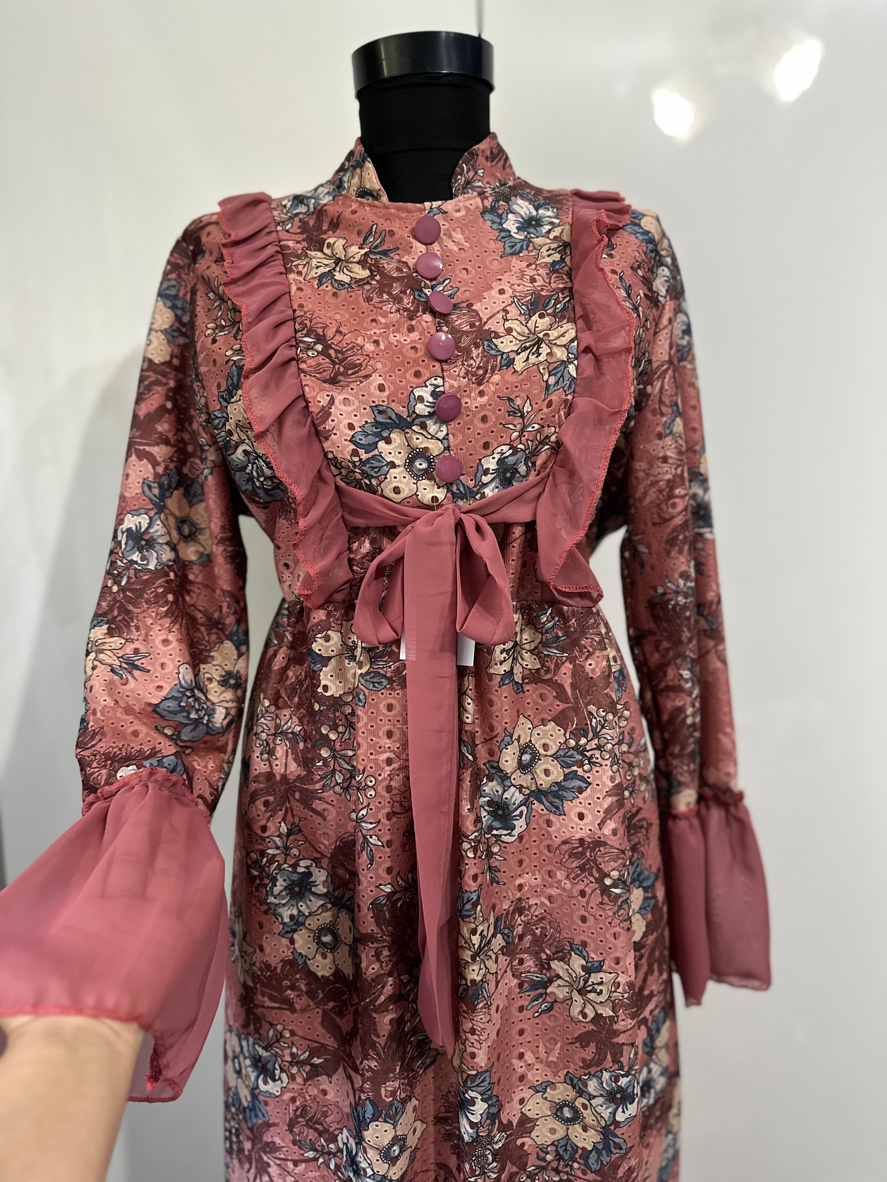 Rochie cu imprimeu floral