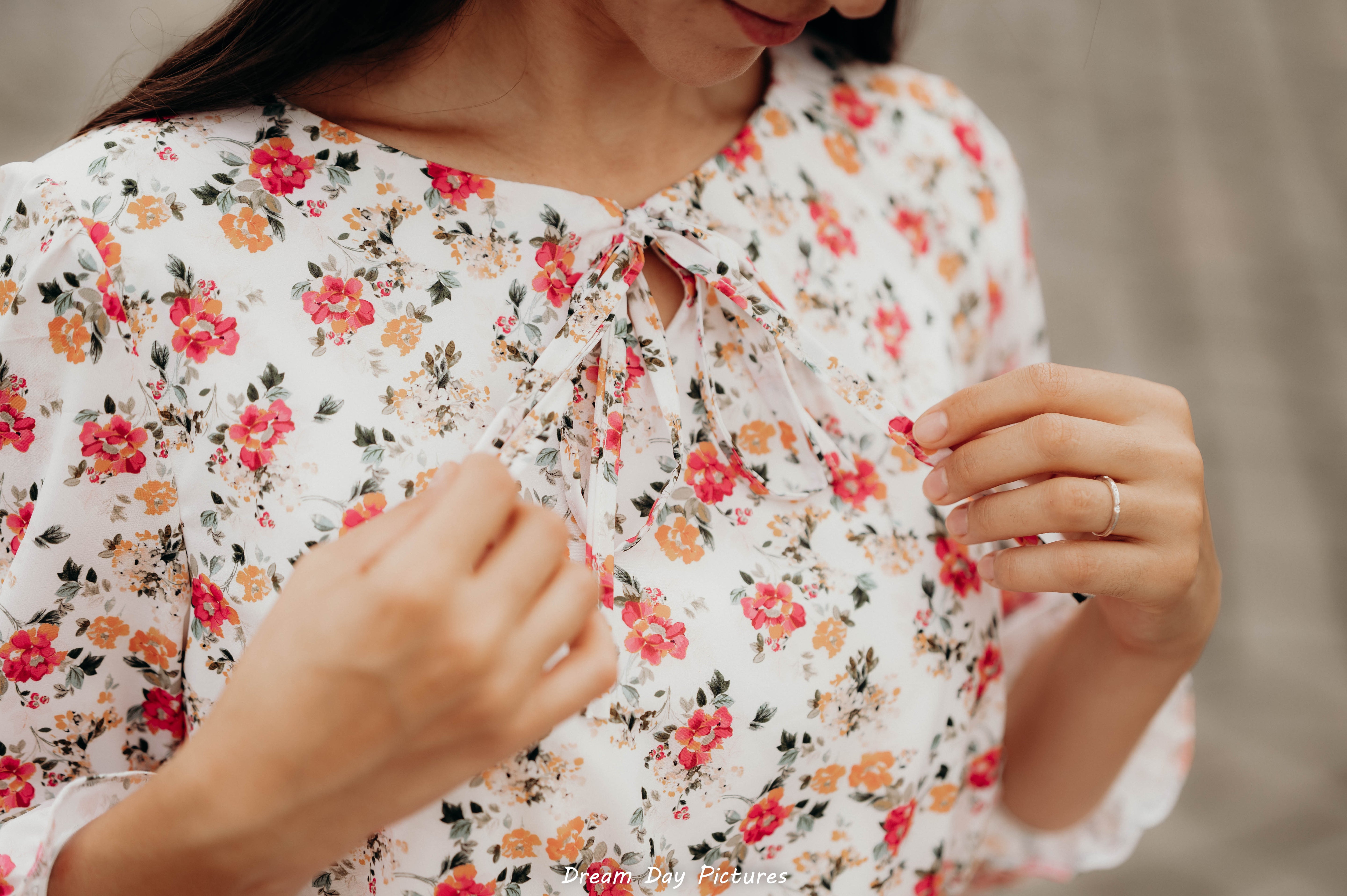 Rochie cu imprimeu floral