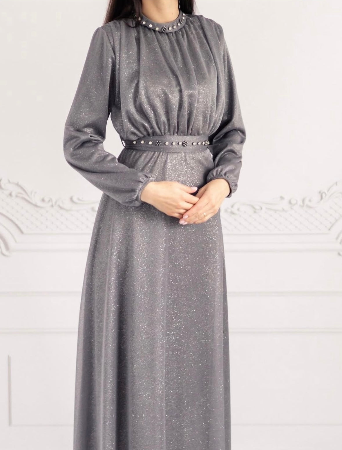 Rochie elegantă cu accesorii