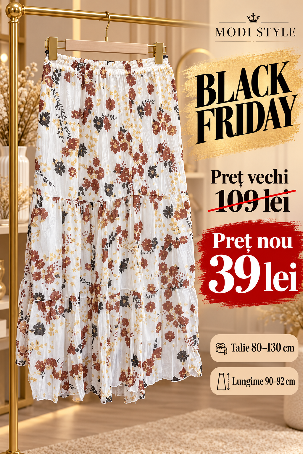 Fuste din voall