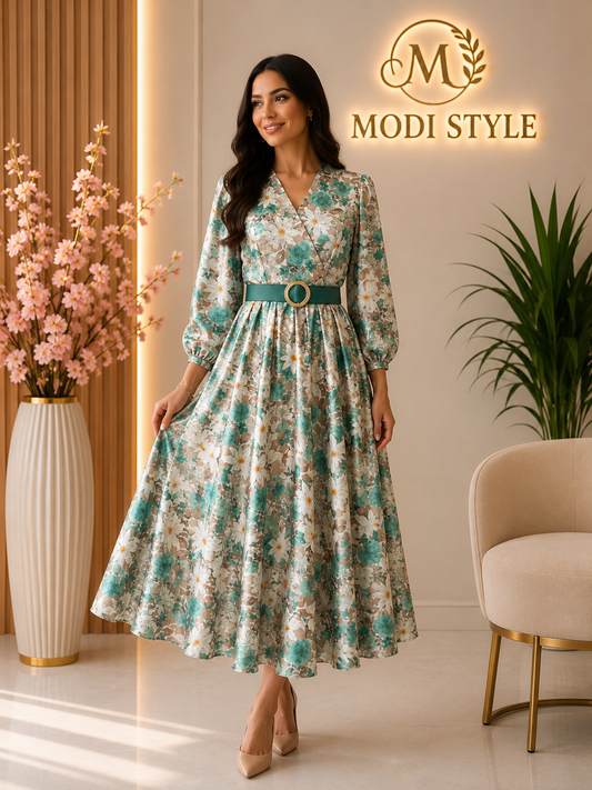 Rochie elegantă din satin