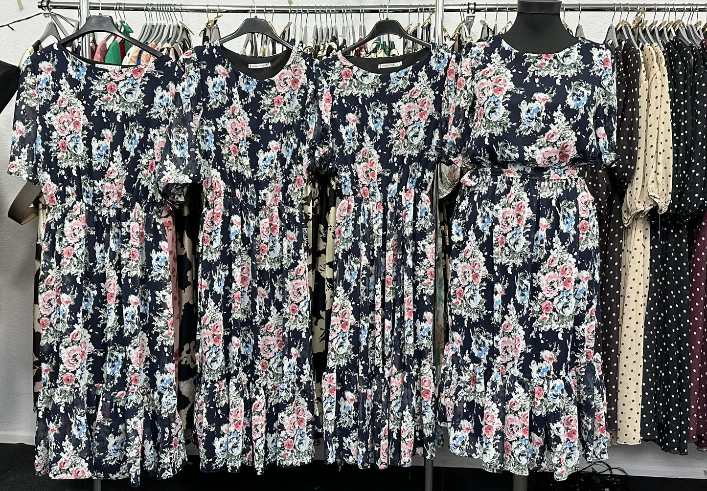 Rochie cu imprimeu floral