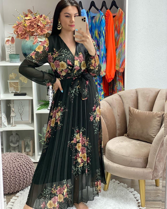 Rochie cu imprimeu floral