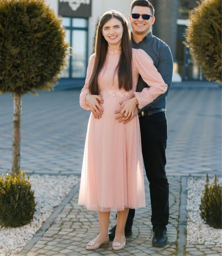 Rochie elegantă cu mânecă lungă