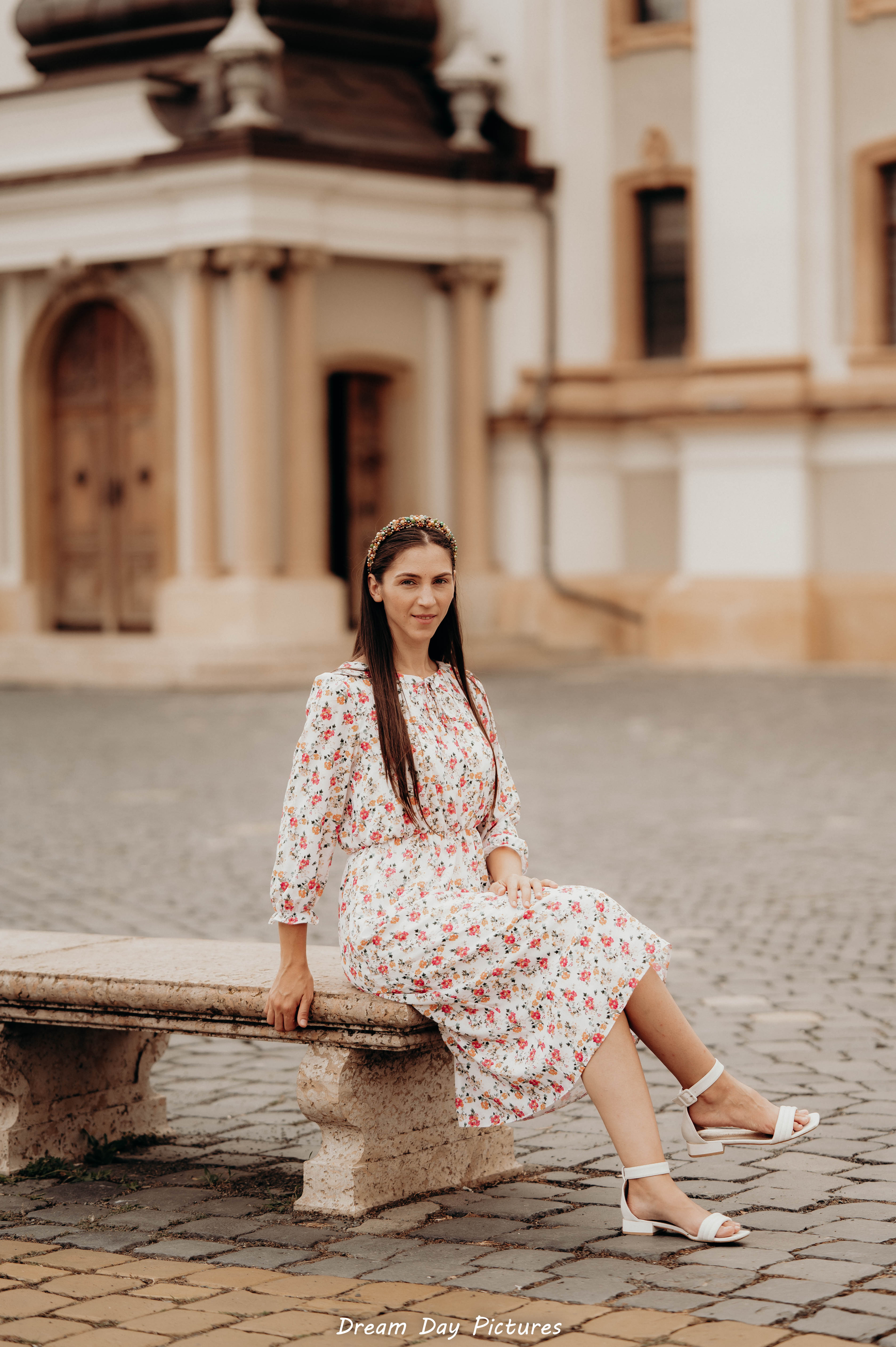 Rochie cu imprimeu floral