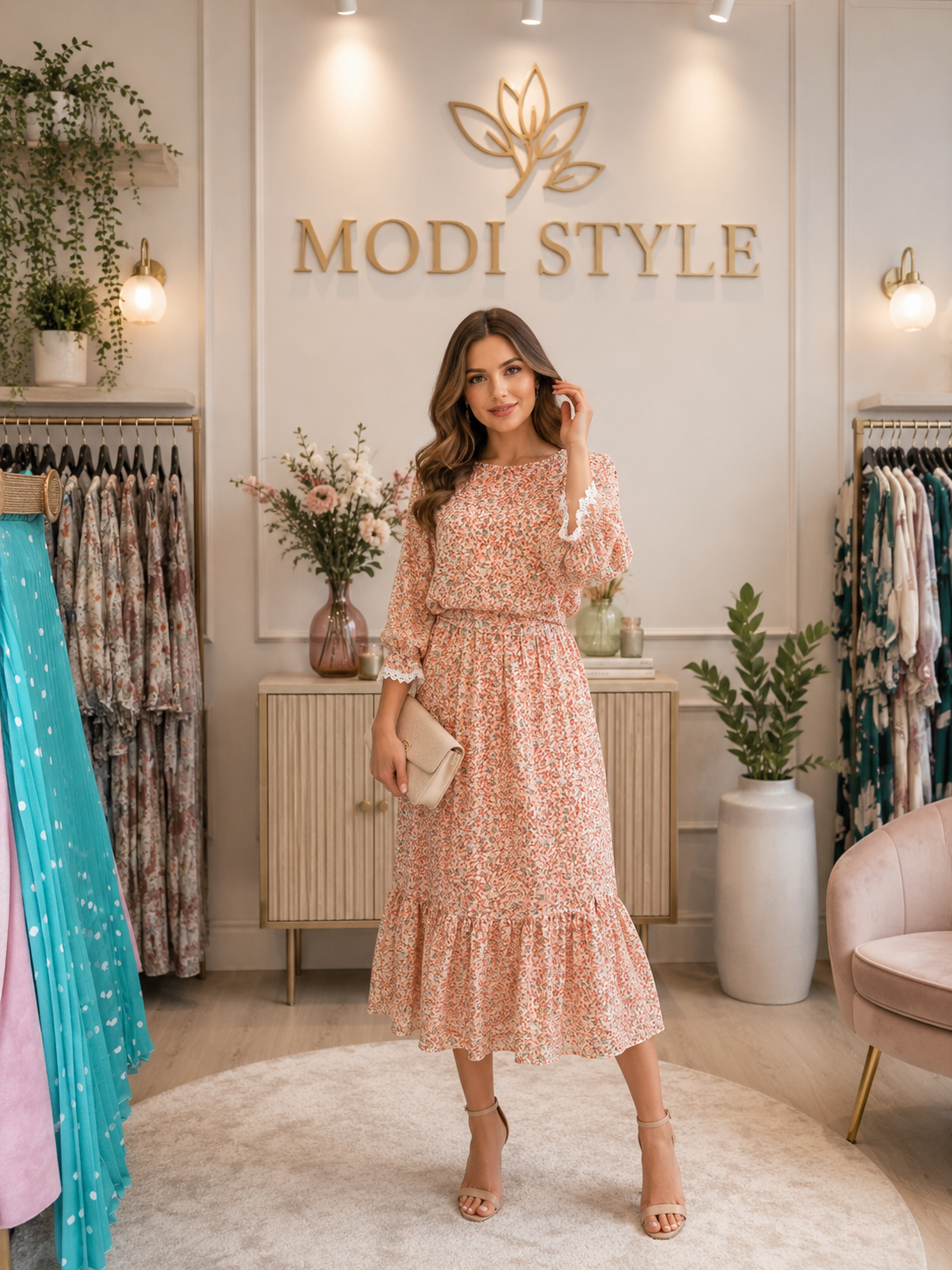 Rochie cu imprimeu