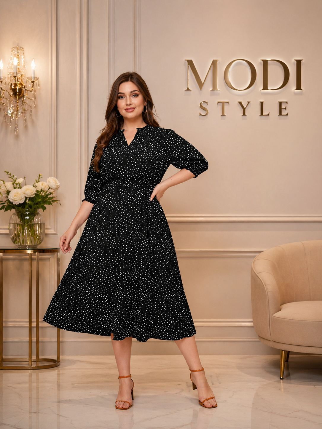 Rochie cu buline