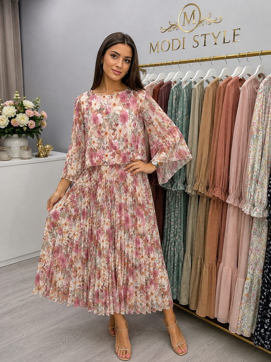 Rochie elegantă  Sophia plisată elegant