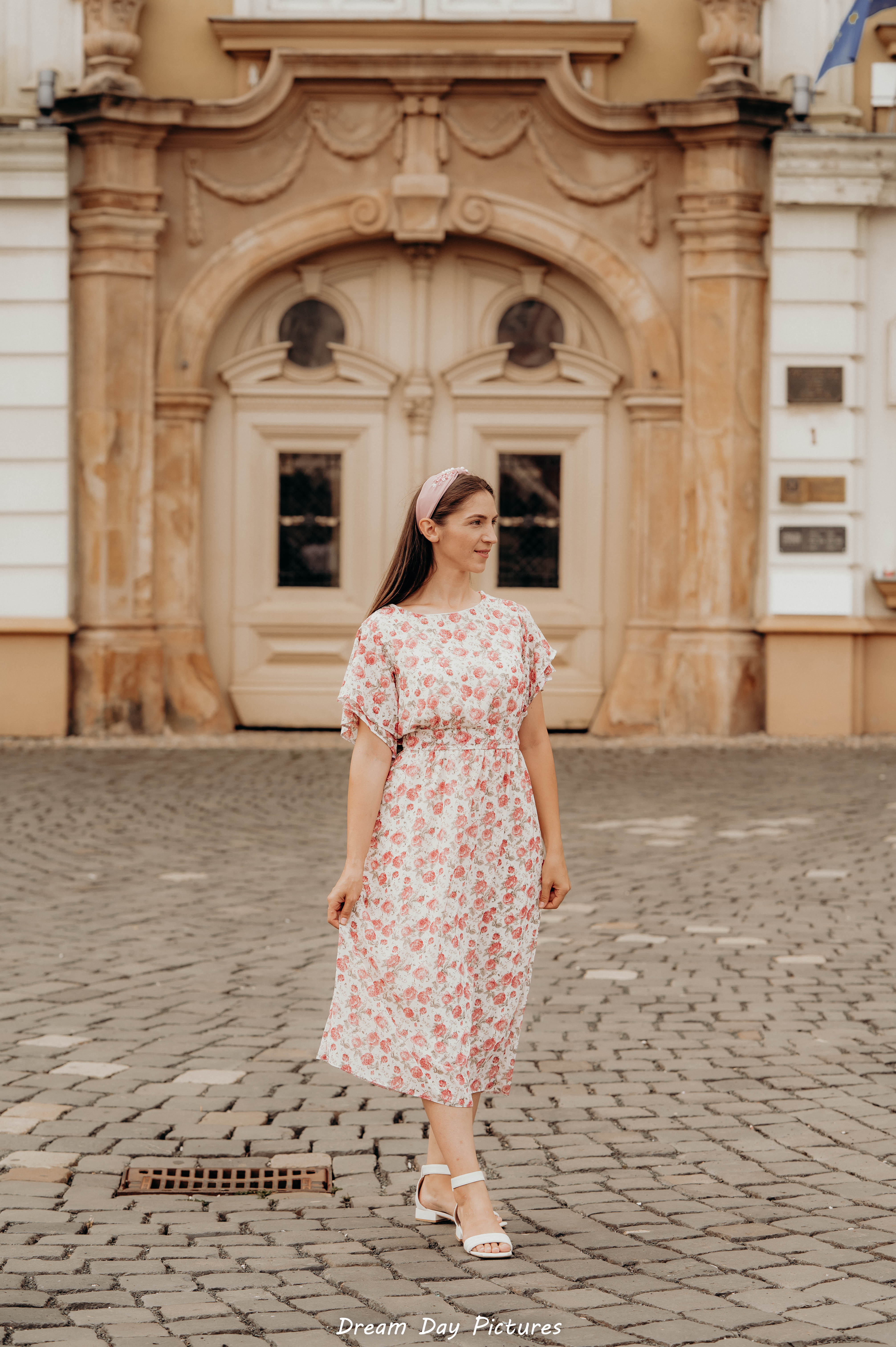 Rochie cu imprimeu floral