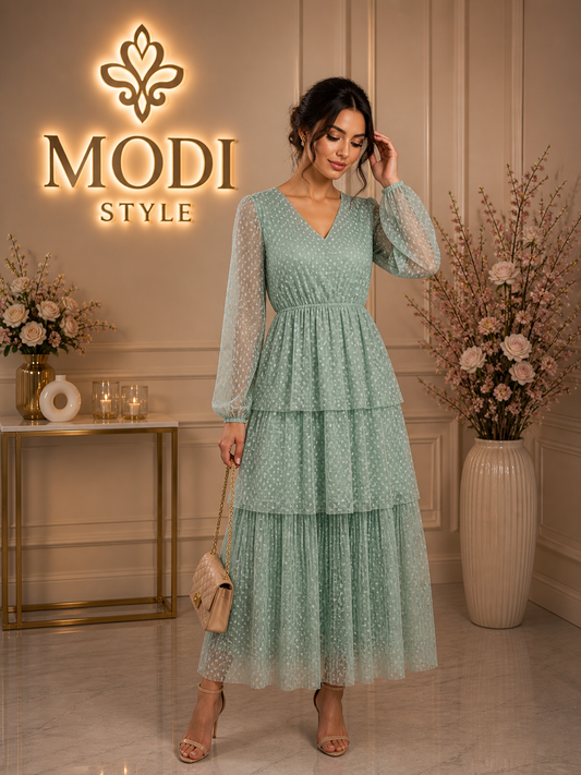 Rochie elegantă din Tull