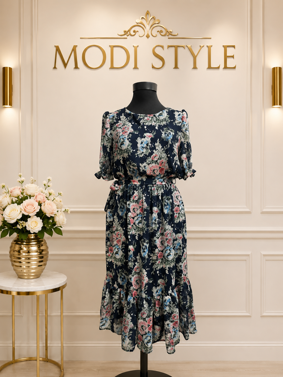 Rochie cu imprimeu floral