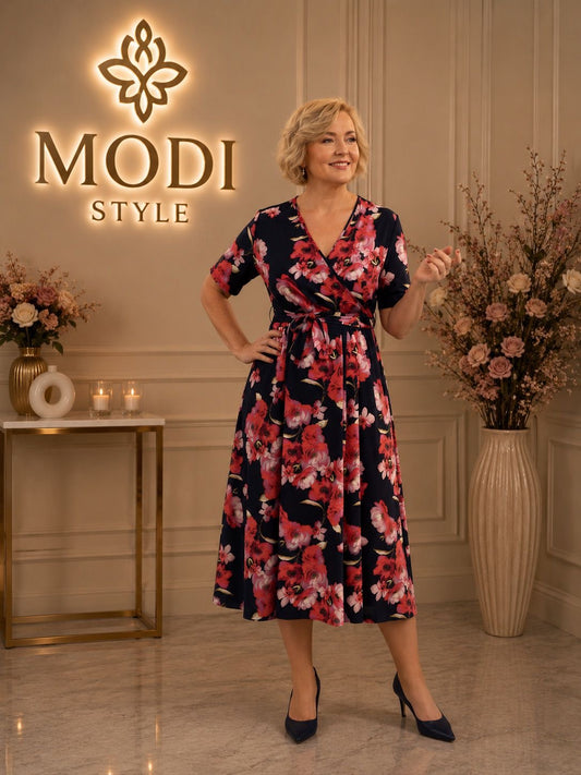 Rochie cu imprimeu floral